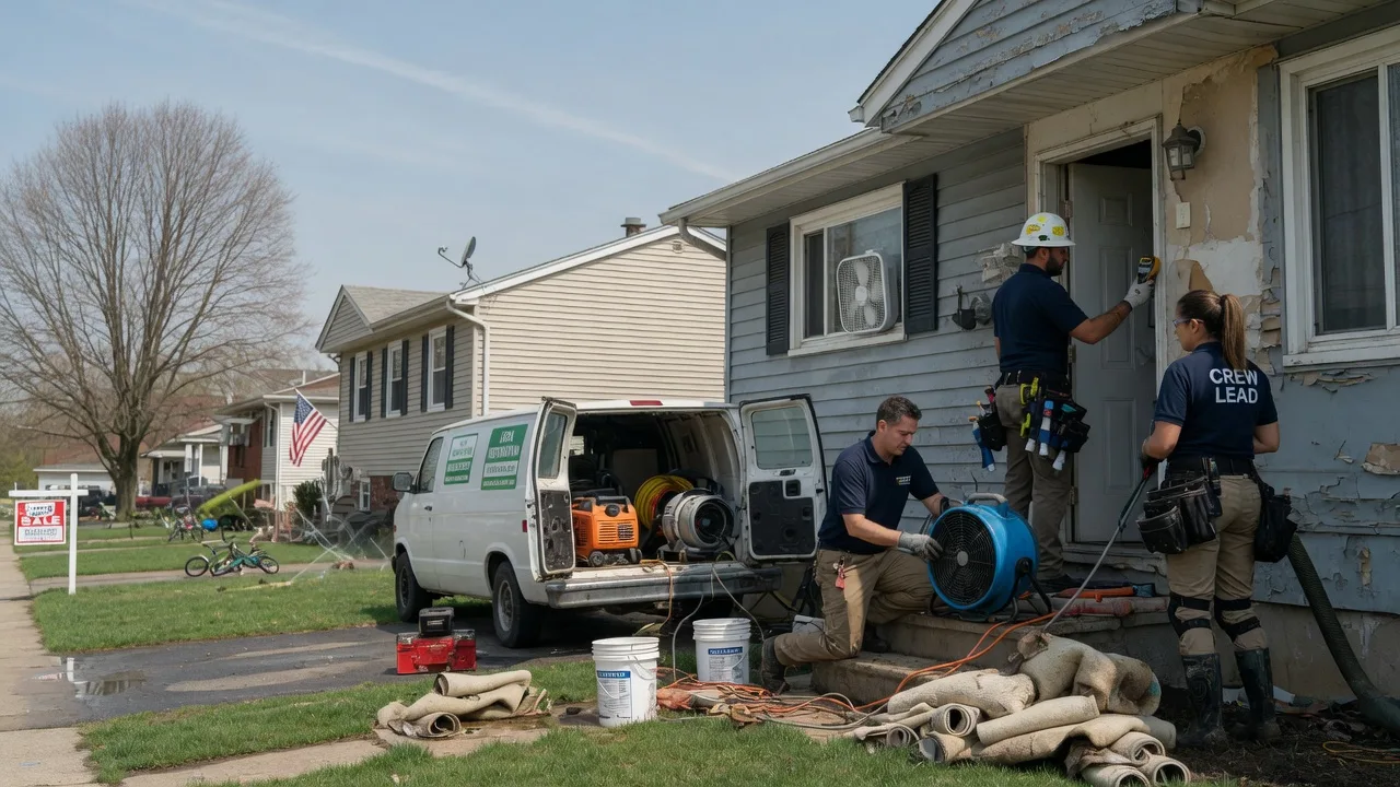 Flood Cleanup in Bowbells, ND near me